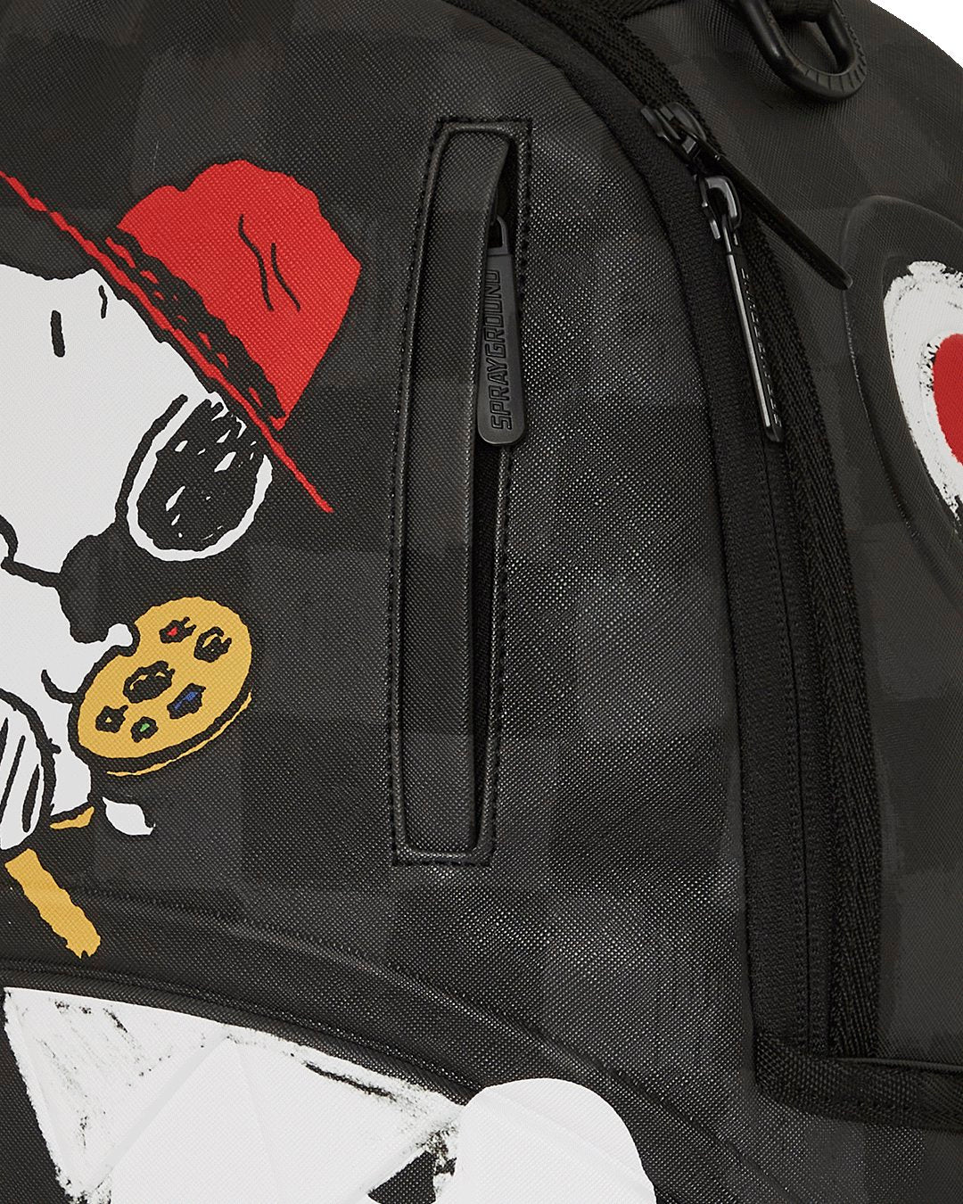 PEANUTS SNOOPY PAINTING SHARK DLXSV BACKPACK