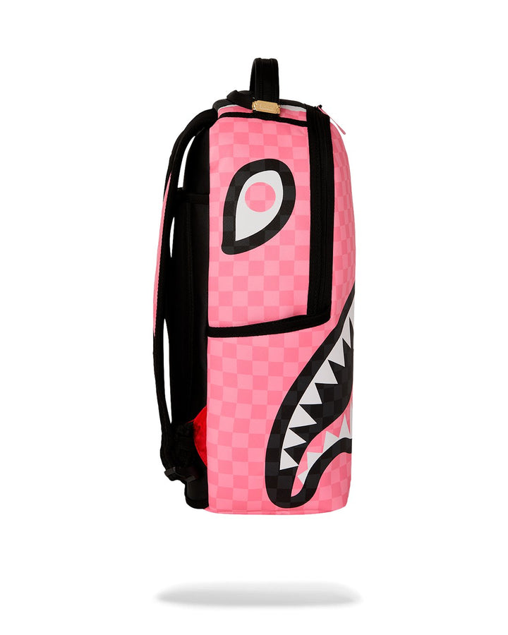 PINK AND BLACK TEAR SIP DLXSV BACKPACK