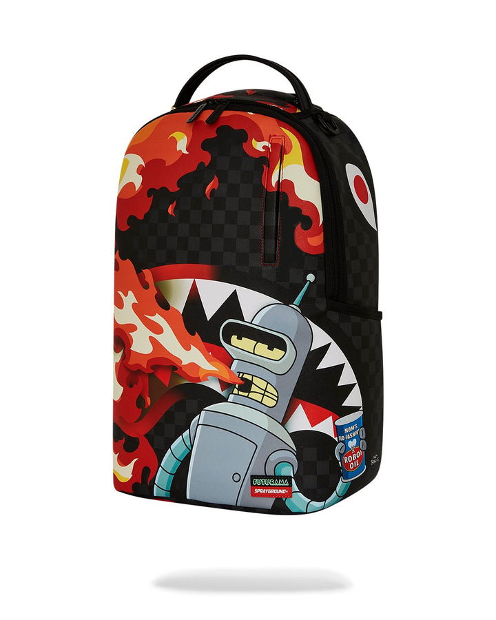 FUTURAMA BENDER FIRE DRAMA DLXSV BACKPACK