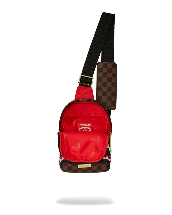 SAWTOOTH SHARKS IN PARIS ONE-STRAP BACKPACK