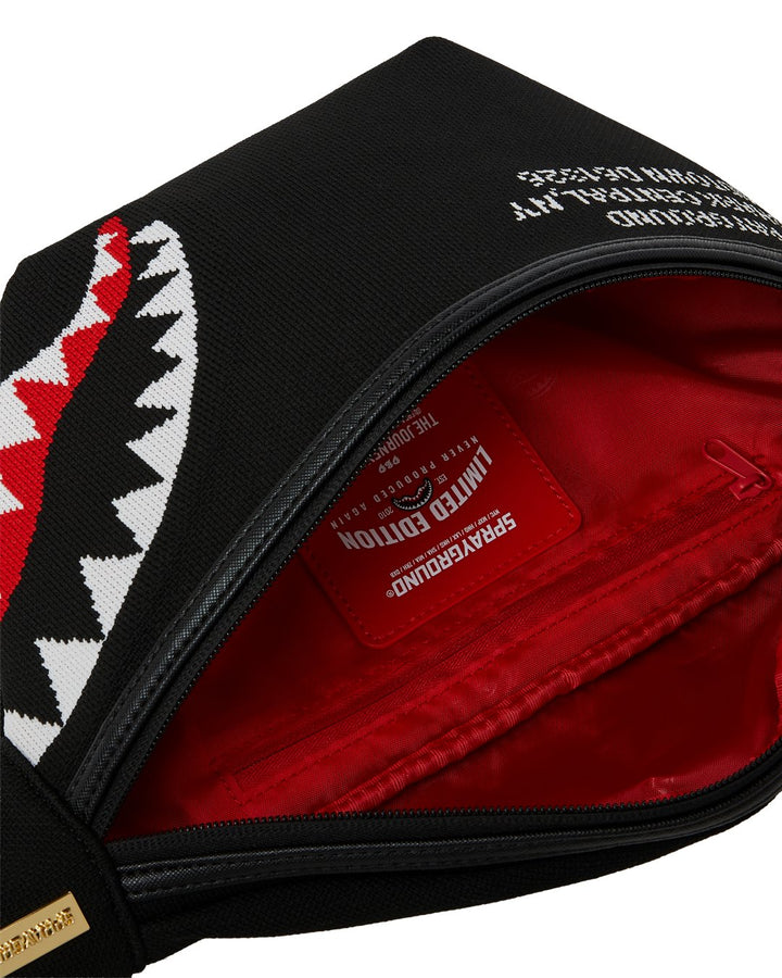 SHARK CENTRAL KNIT BLACK SAVVY CROSSBODY