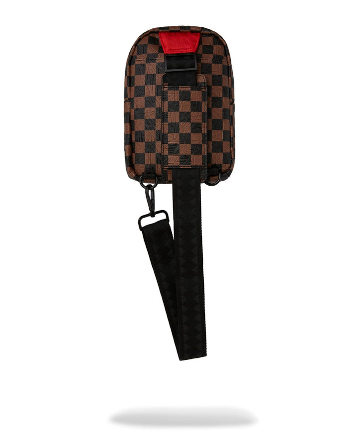 BIG CITY EMBOSS ONE-STRAP SLING BACKPACK