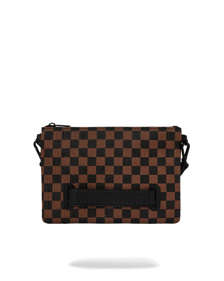 BIG CITY EMBOSS CROSSBODY CLUTCH