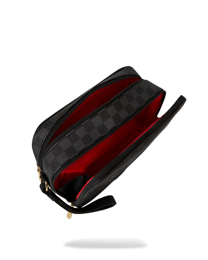 SPRITZ BLACK TOILETRY BAG