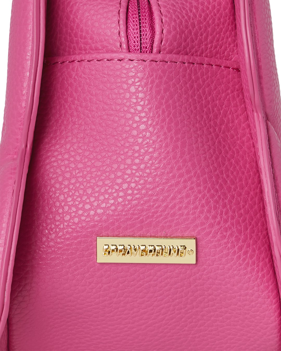 HOT PINK SHARK BUBBLE LETTER HANDBAG