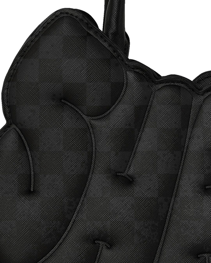 SPRITZ SHARK BUBBLE LETTER HANDBAG