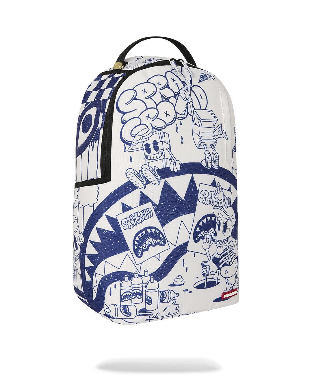 BLUE INK DOODLE DLXSR BACKPACK