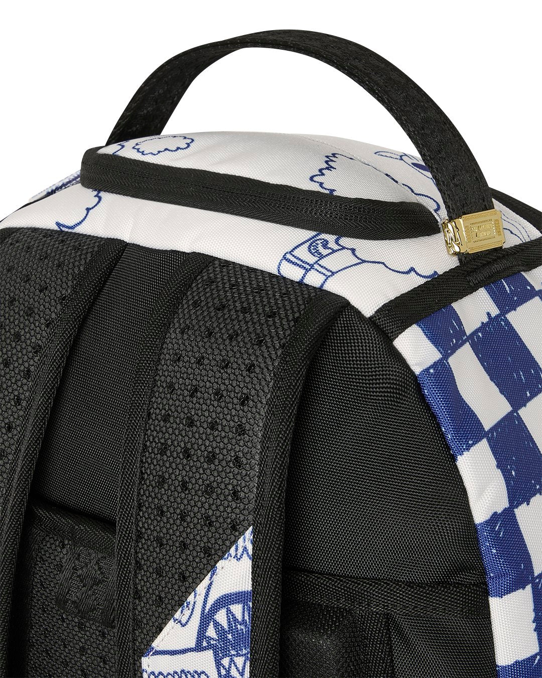 BLUE INK DOODLE DLXSR BACKPACK