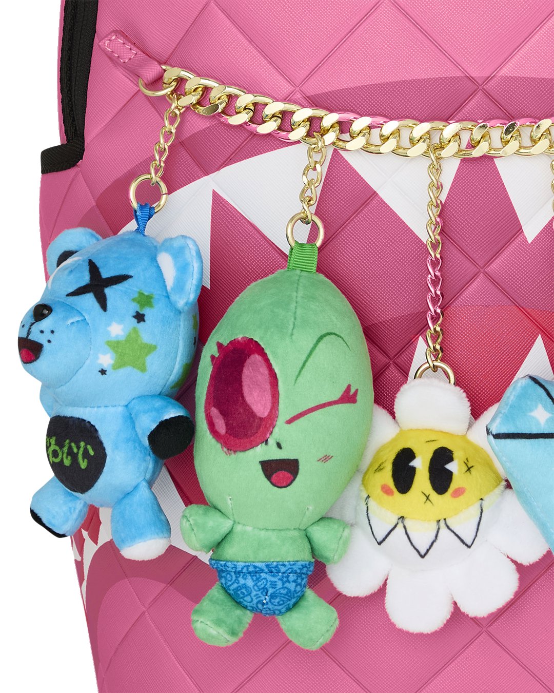 KAWAII DANGLES (PLUSH CHARMS) BACKPACK