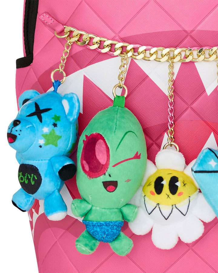 KAWAII DANGLES (PLUSH CHARMS) BACKPACK