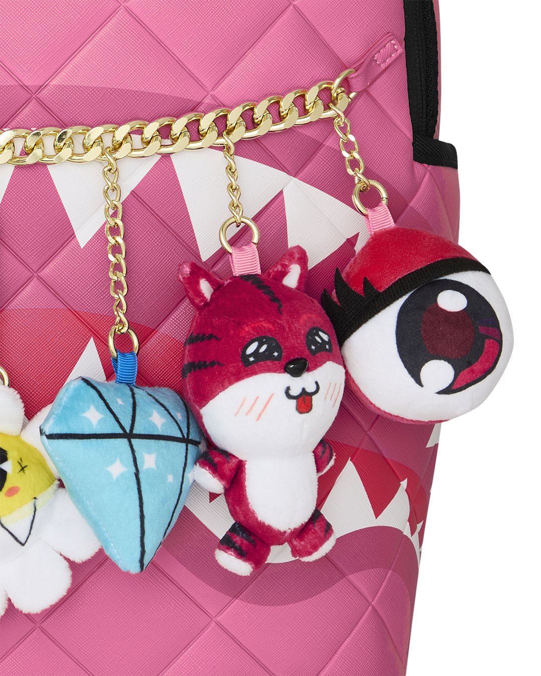 KAWAII DANGLES (PLUSH CHARMS) BACKPACK