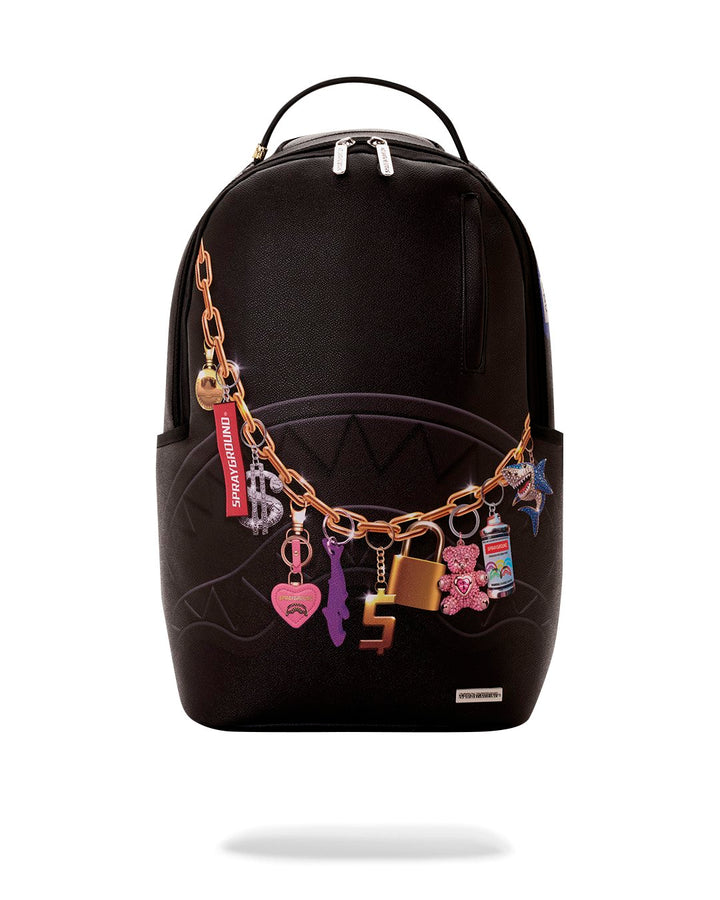 PRINTED HANGING STUFF BACKPACK