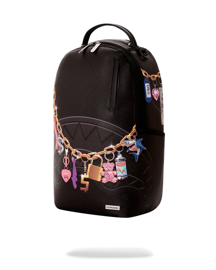 PRINTED HANGING STUFF BACKPACK
