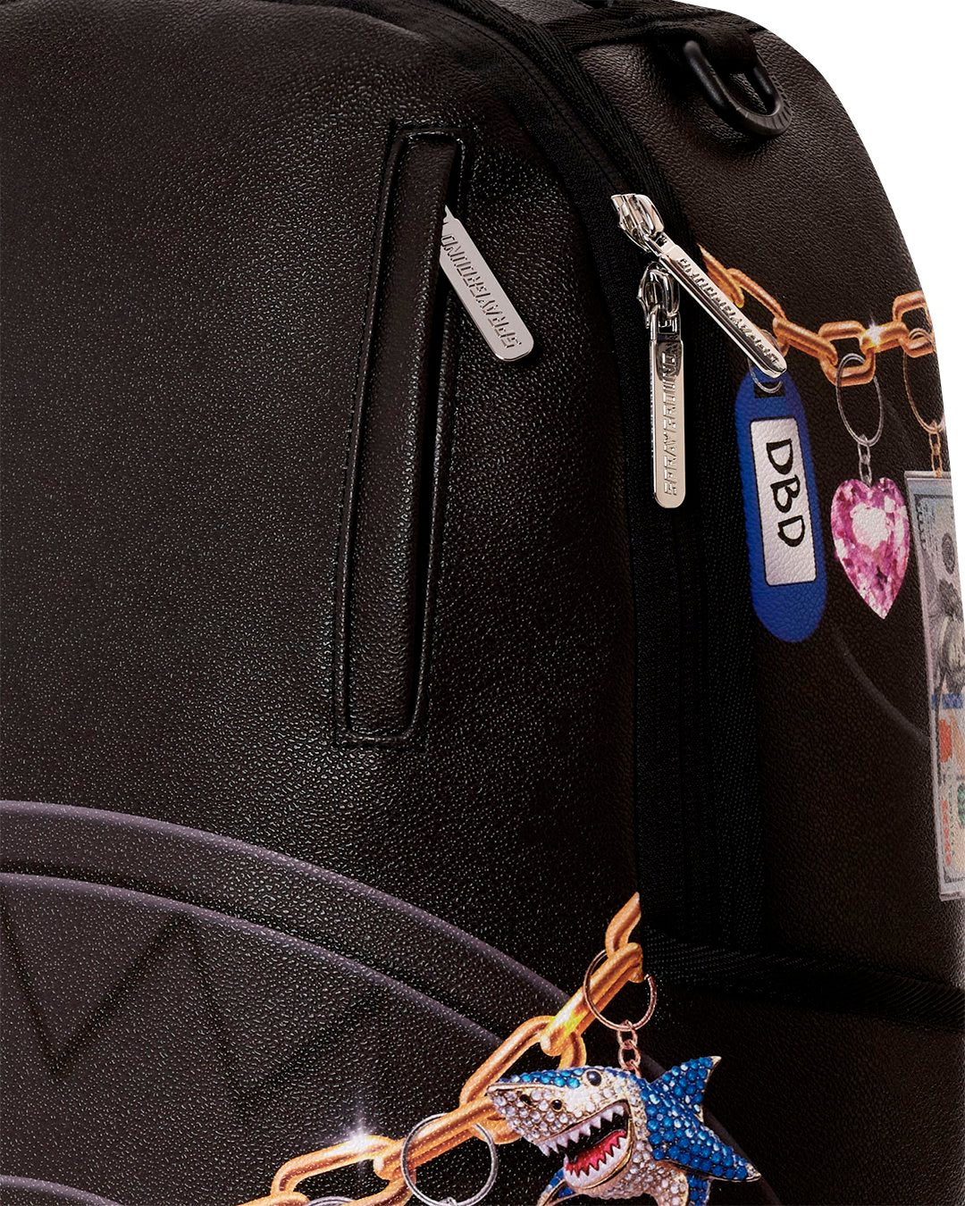 PRINTED HANGING STUFF BACKPACK