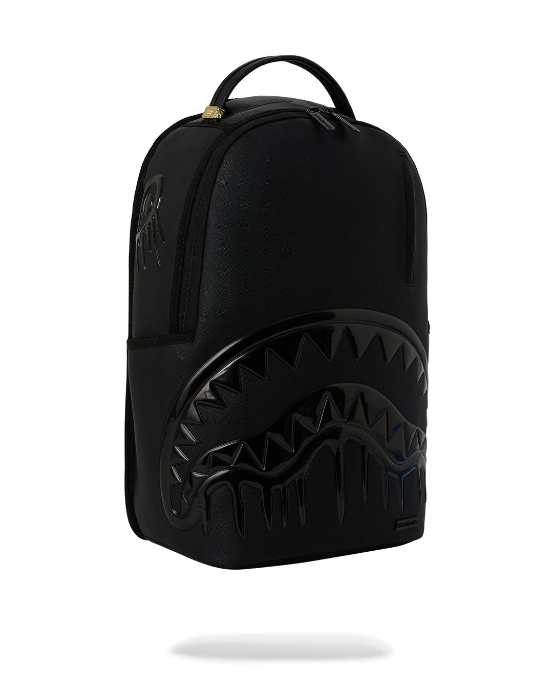 BLACKED OUT METALLIC DRIP BACKPACK