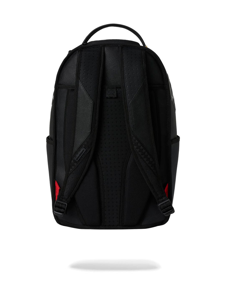 BLACKED OUT METALLIC DRIP BACKPACK