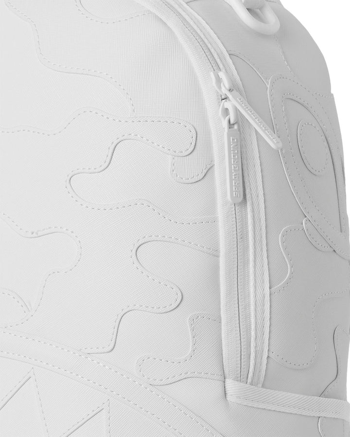 SHARK CENTRAL CAMO CUT SHARK WHITE BACKPACK