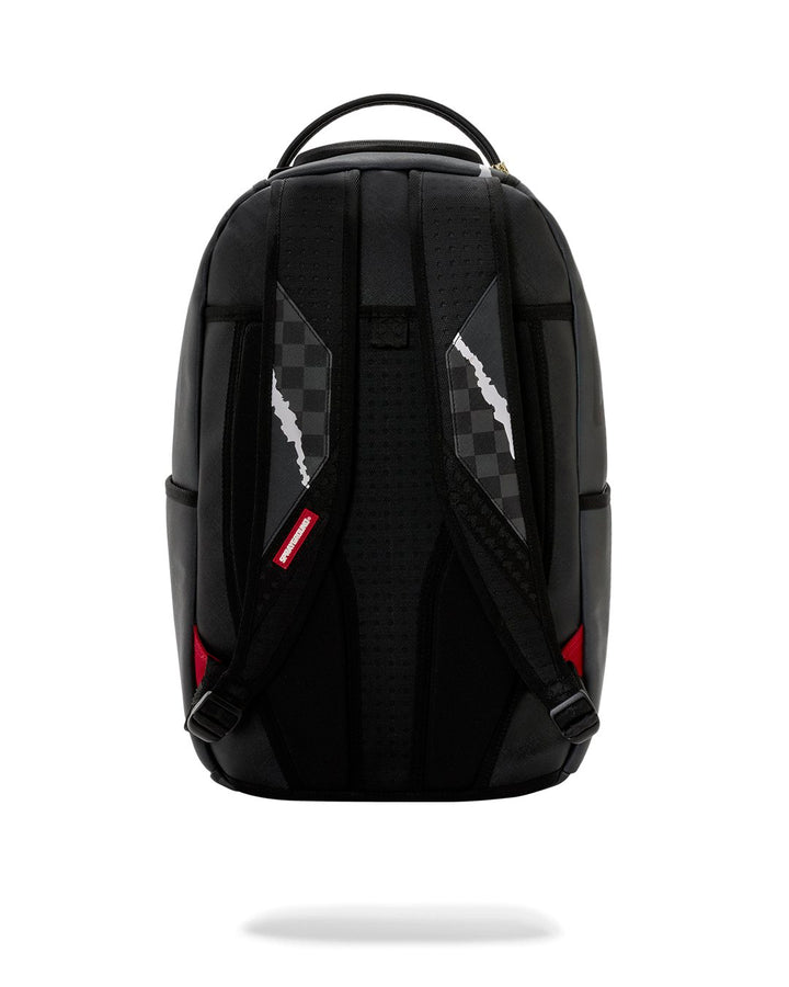 CENTER RIP REVEALING GRAY CHECK BACKPACK