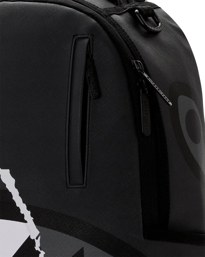 CENTER RIP REVEALING GRAY CHECK BACKPACK