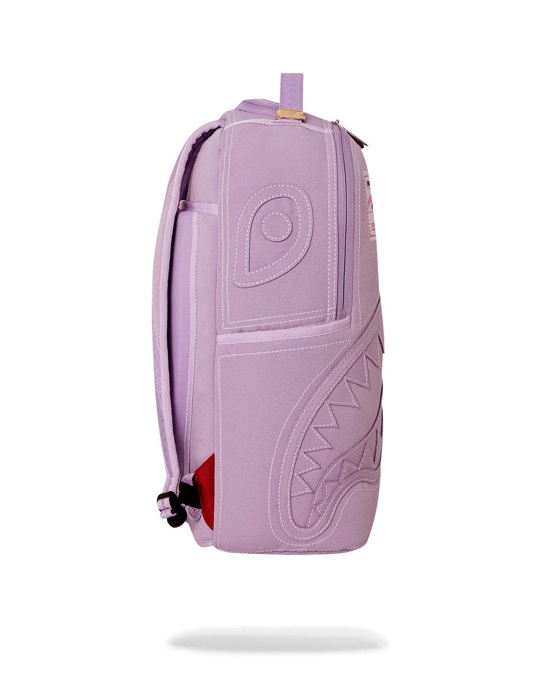PURPLE CANVAS STITCH BACKPACK