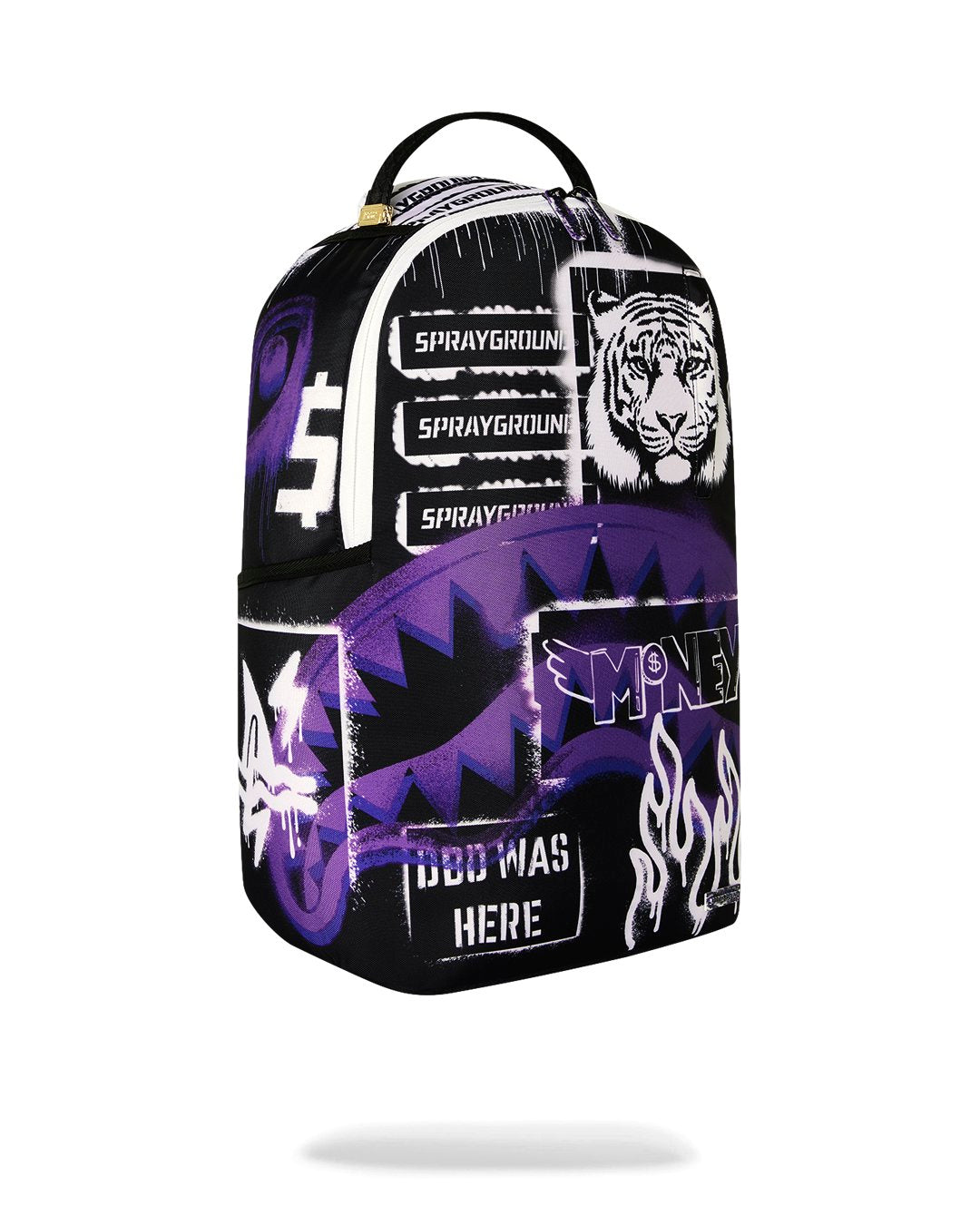 STENCIL SHARK ATTACK BACKPACK