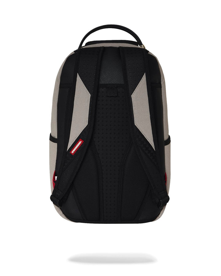 CREAM DENIM TEAR SHARK BACKPACK