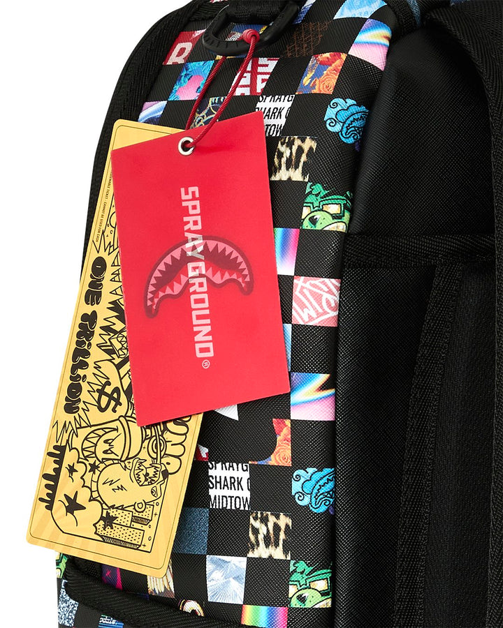 CRAZY CHECK BACKPACK
