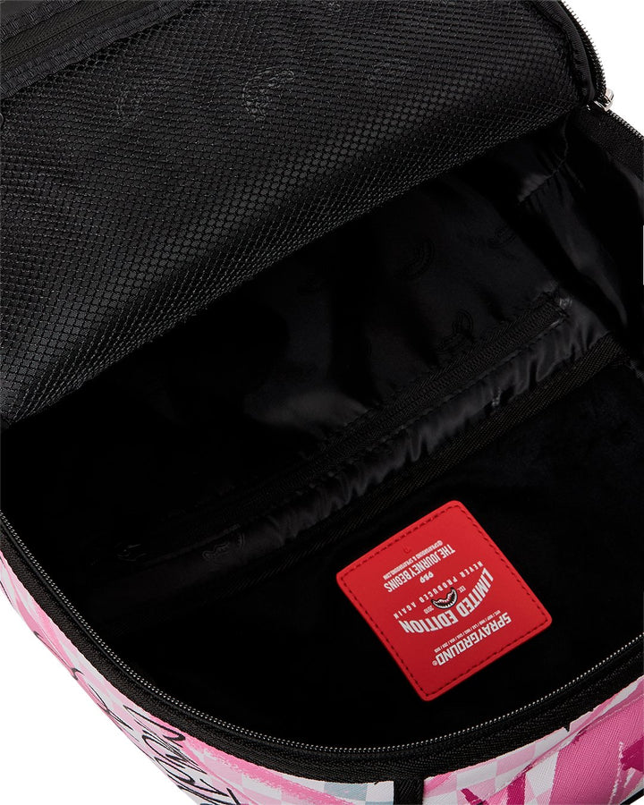 PINK SMOKE CHECK DLXSV BACKPACK