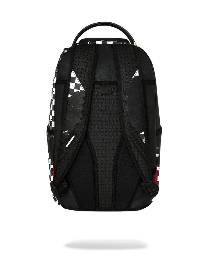 PAINTED OVER CHECK BACKPACK