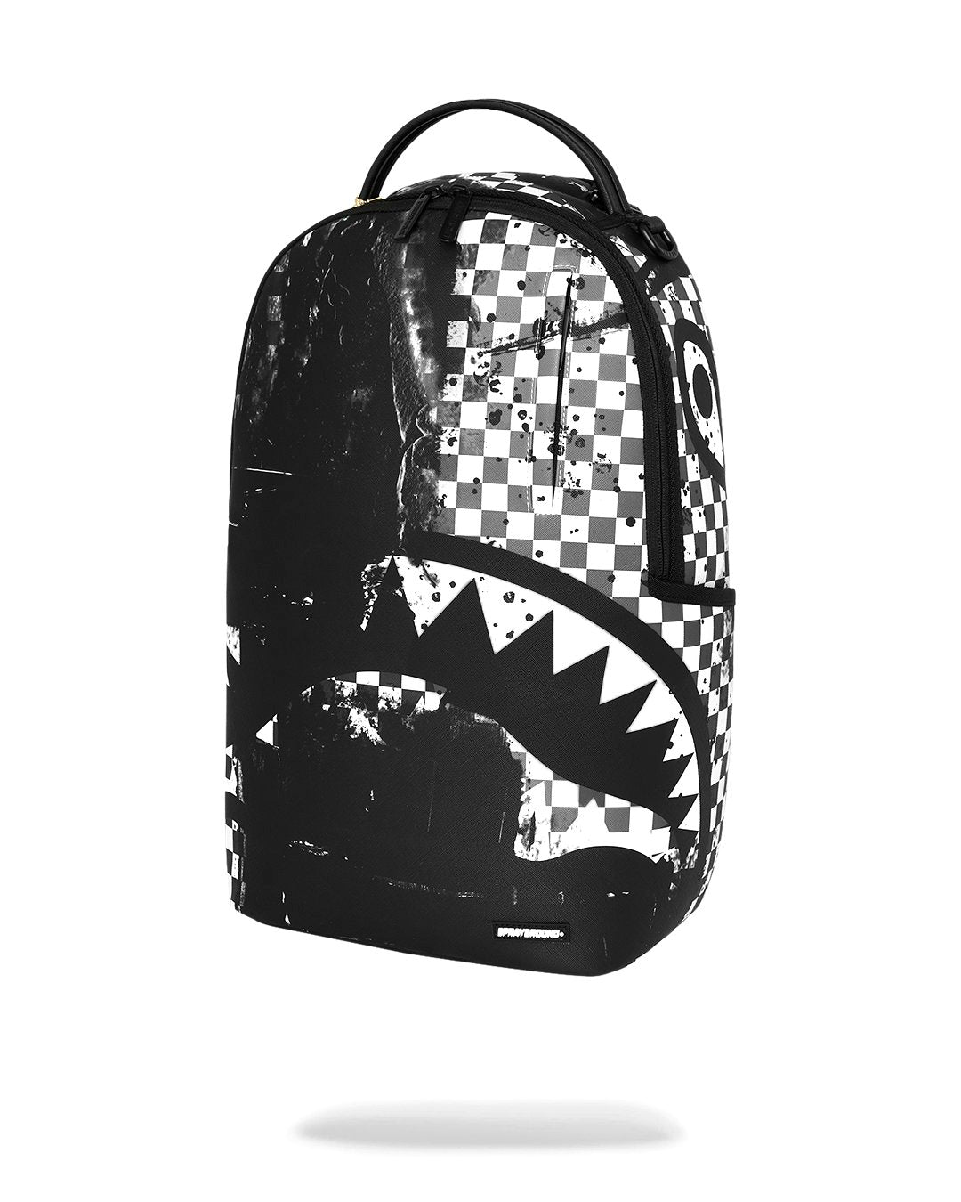 PAINTED OVER CHECK BACKPACK