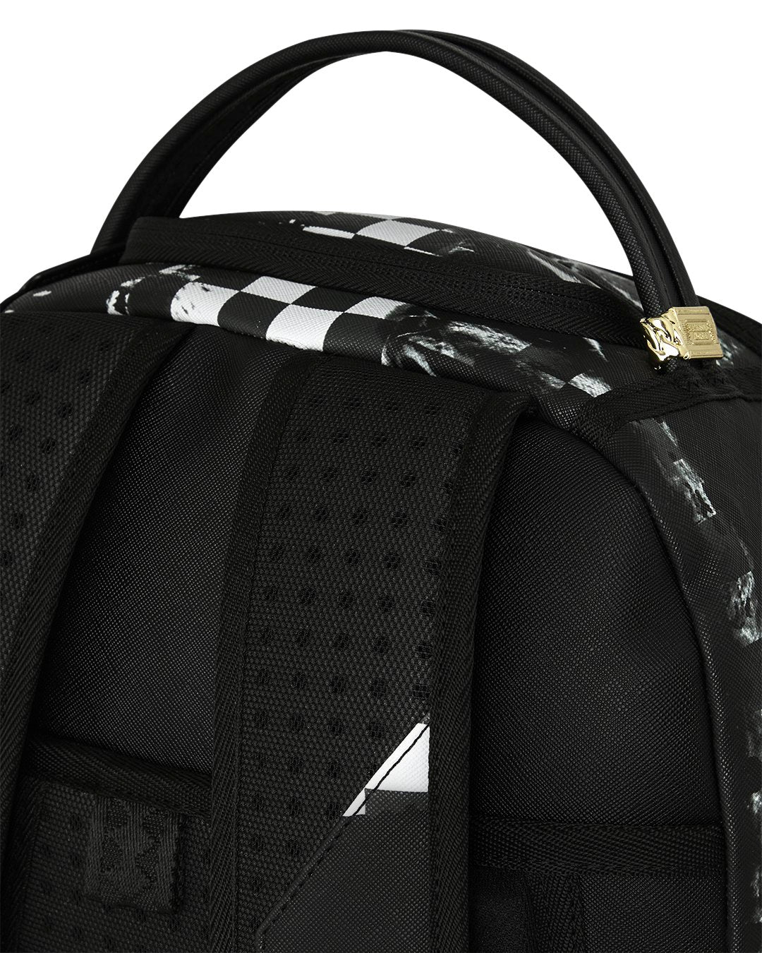 PAINTED OVER CHECK BACKPACK