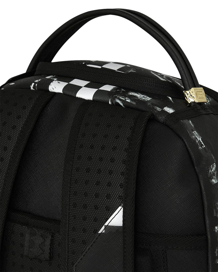 PAINTED OVER CHECK BACKPACK