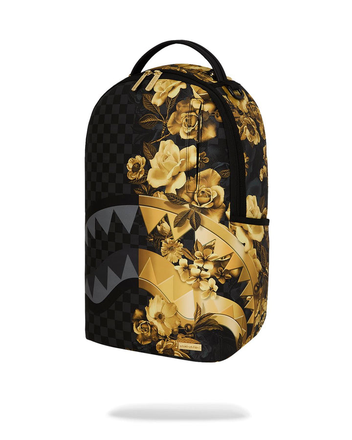 GOLD FLORAL REMIX DLXSV BACKPACK