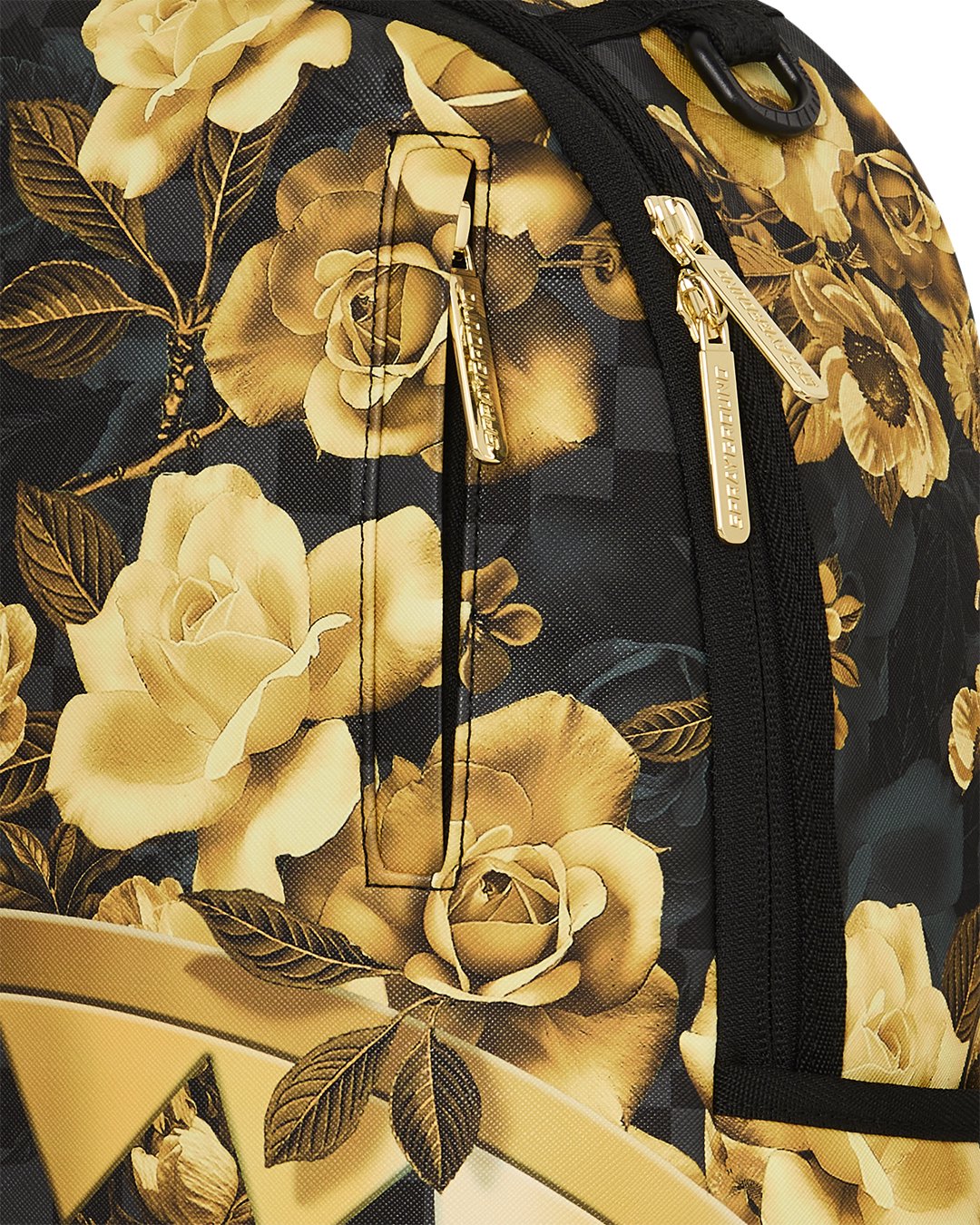 GOLD FLORAL REMIX DLXSV BACKPACK