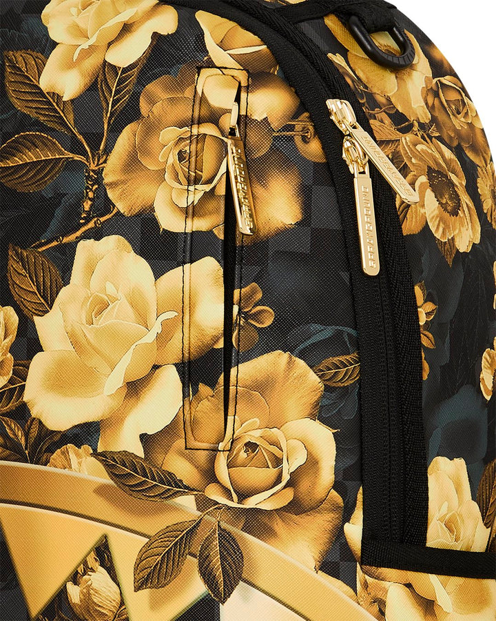 GOLD FLORAL REMIX DLXSV BACKPACK