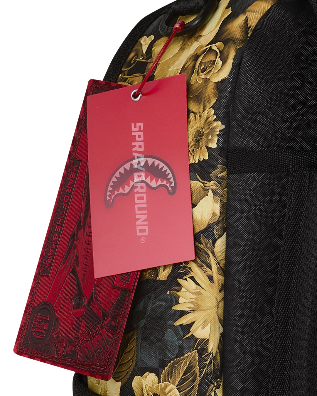GOLD FLORAL REMIX DLXSV BACKPACK