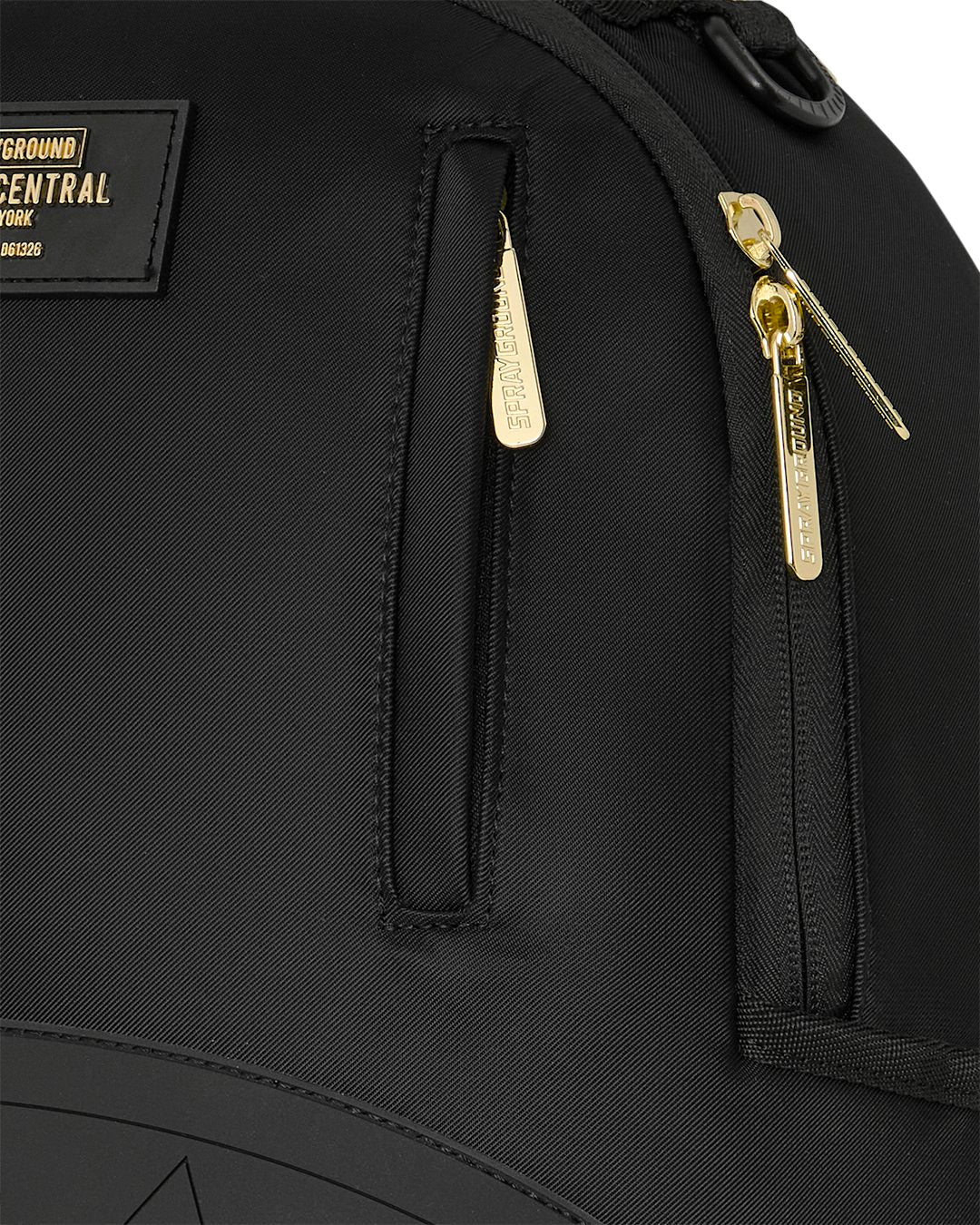 SHARK CENTRAL GOLD LETTERING DLX BACKPACK