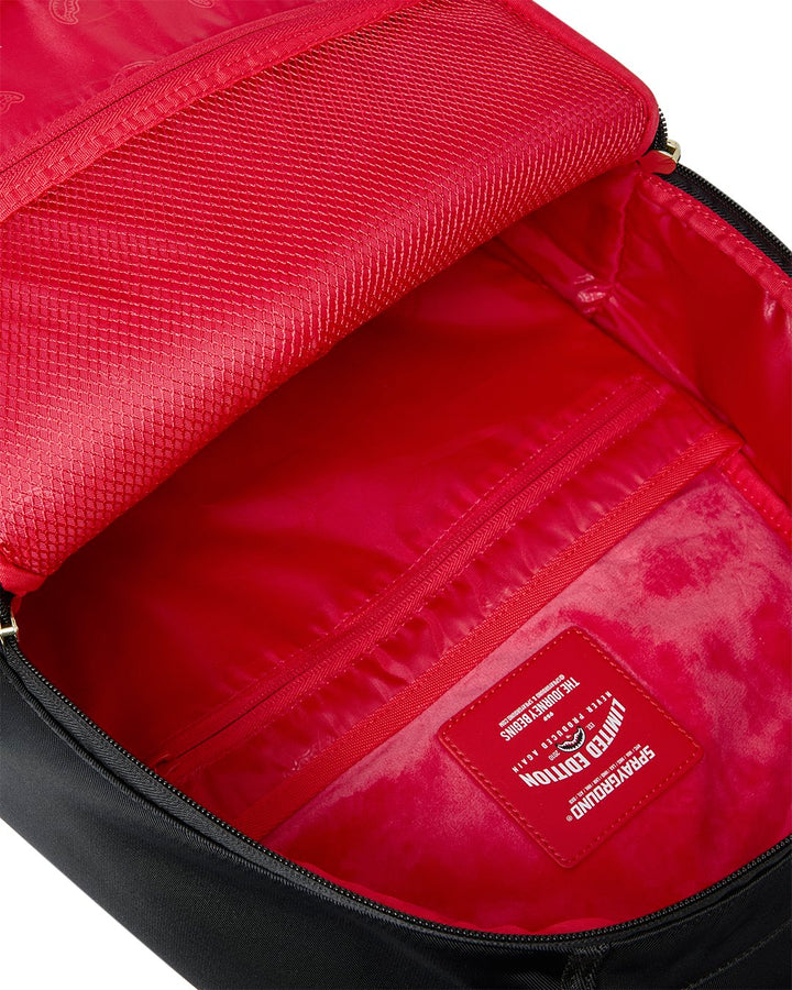 SHARK CENTRAL GOLD LETTERING DLX BACKPACK
