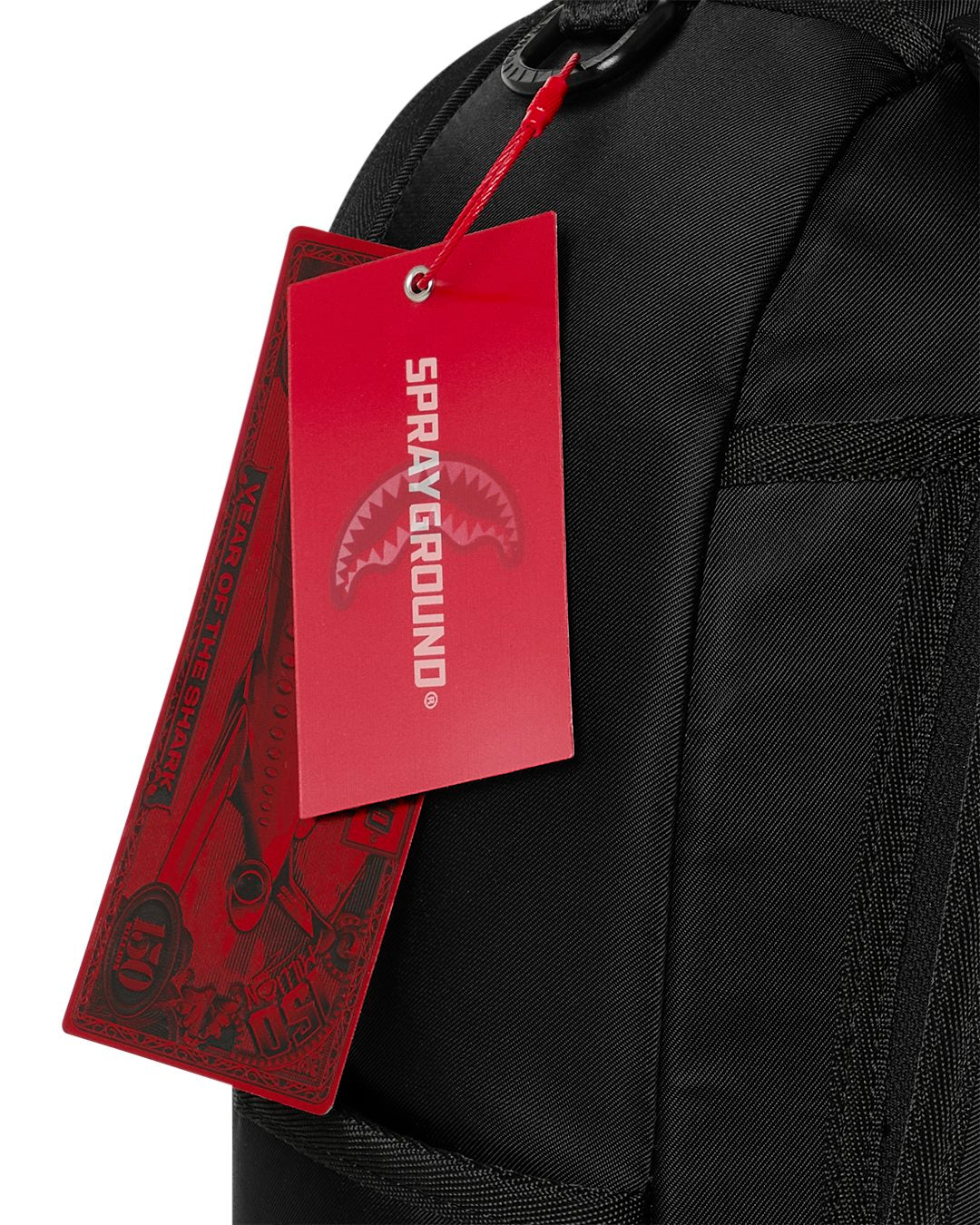 SHARK CENTRAL GOLD LETTERING DLX BACKPACK