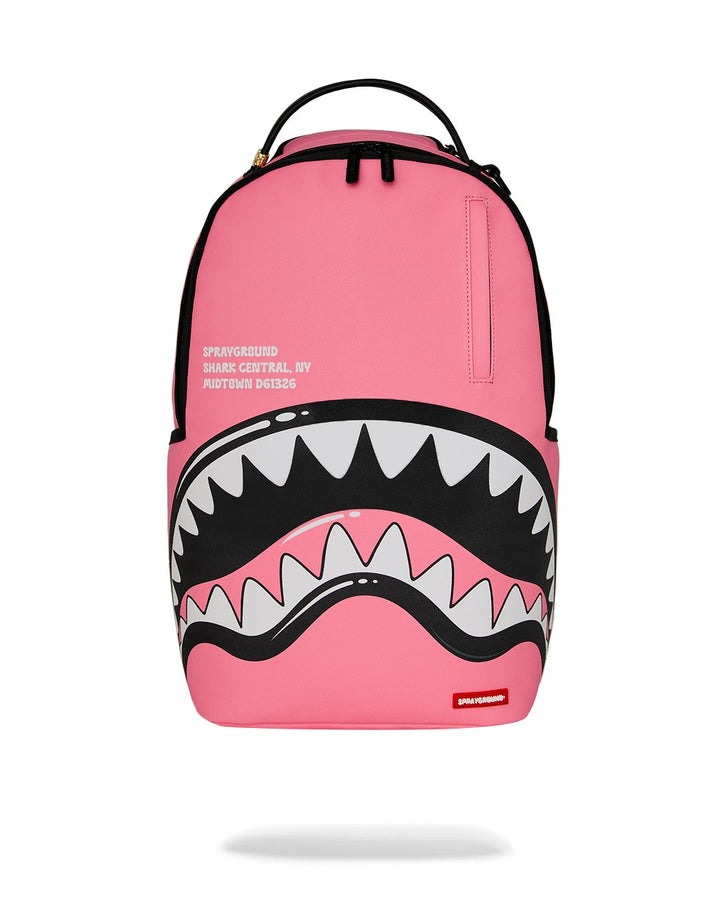 SHARK CENTRAL BUBBLY PINK BACKPACK