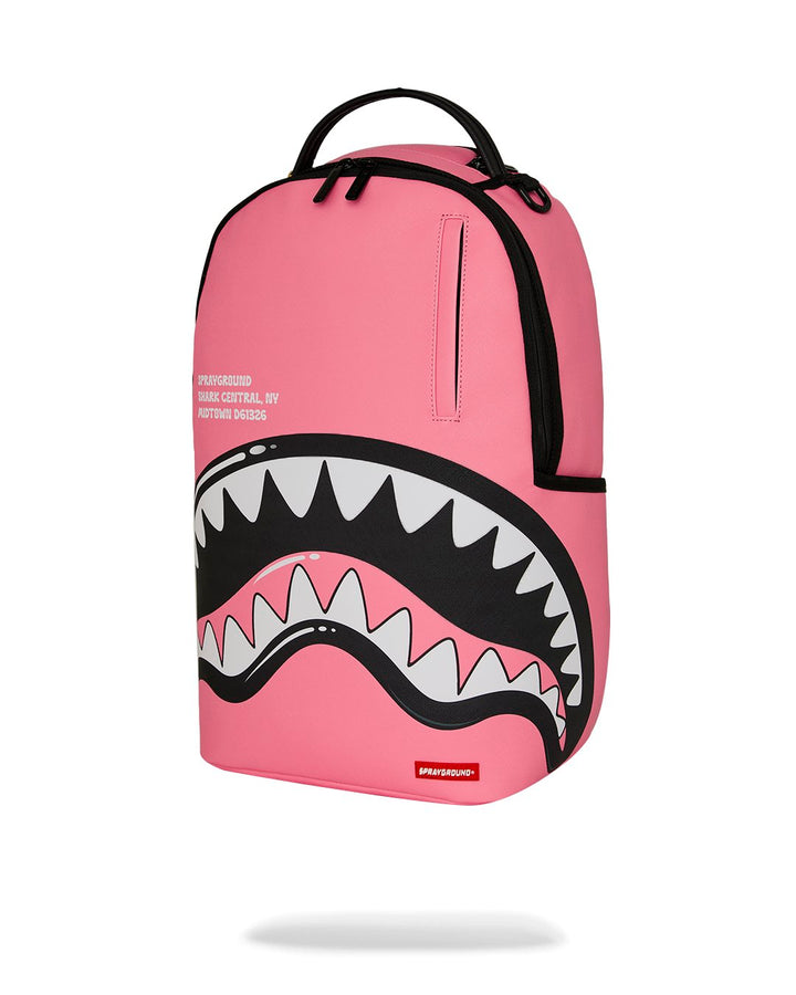 SHARK CENTRAL BUBBLY PINK BACKPACK