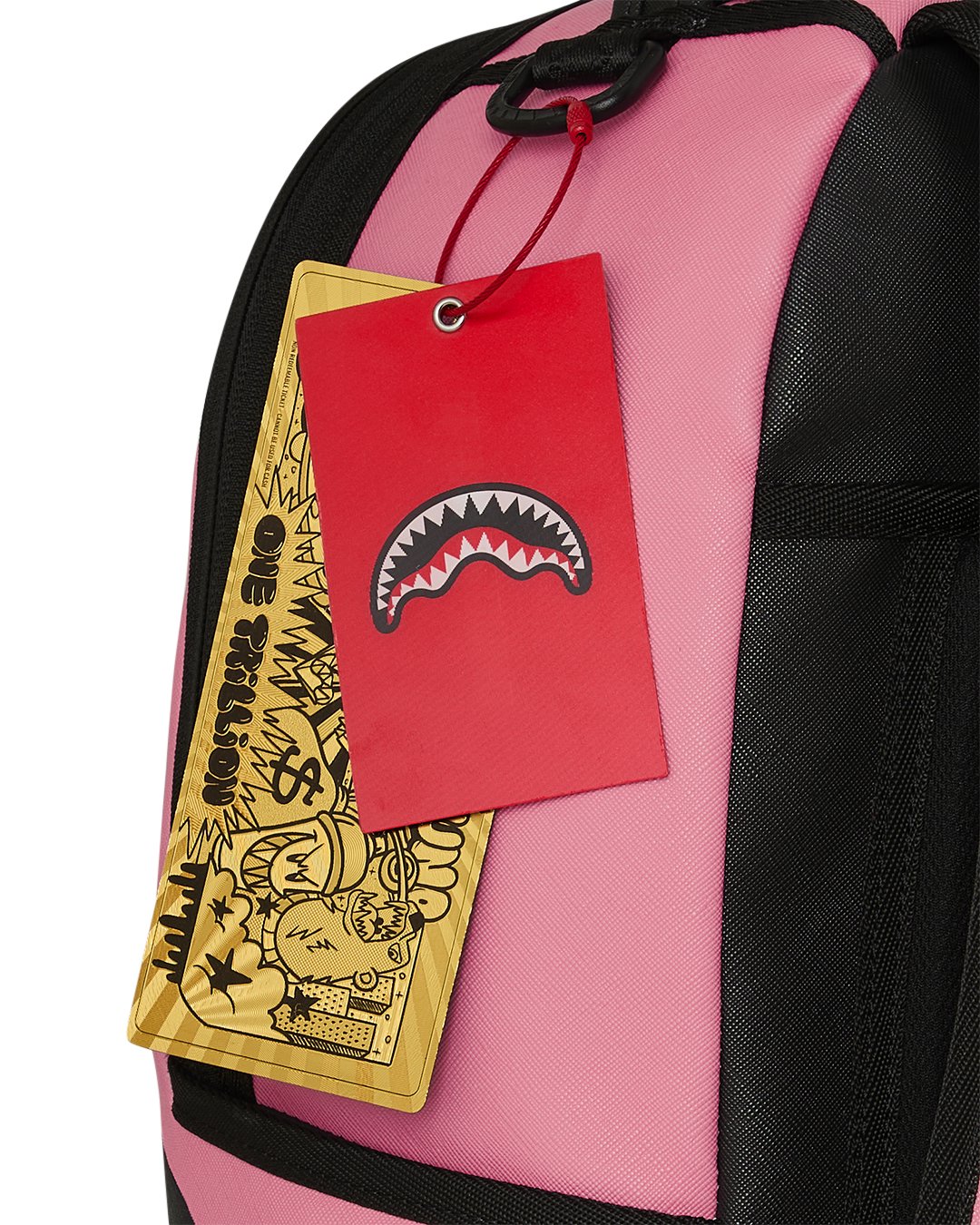 SHARK CENTRAL BUBBLY PINK BACKPACK