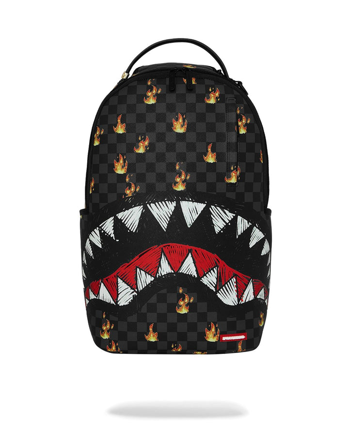 SCRIBBLE FIRE CHECK DLXSV BACKPACK