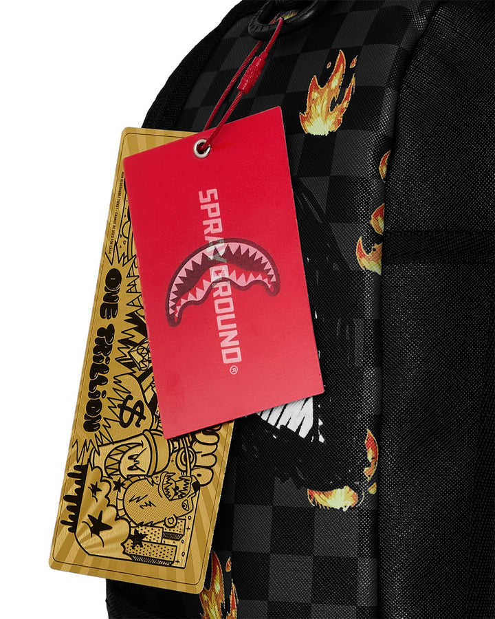 SCRIBBLE FIRE CHECK DLXSV BACKPACK