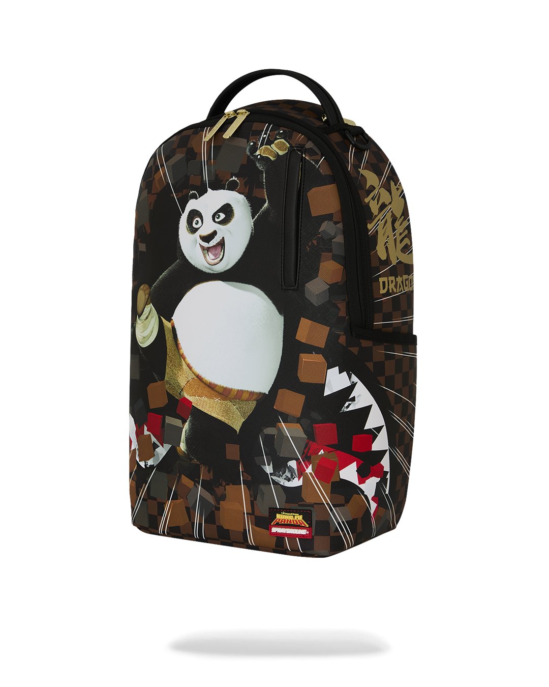 KUNG FU PANDA PO CHECKER KARATE KICK BACKPACK