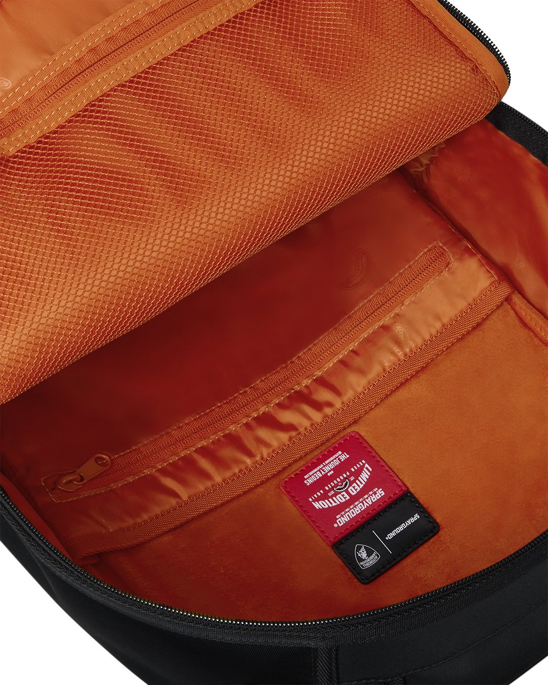 LAMBORGHINI POLYESTER-SATEEN STEALTH DLX BACKPACK