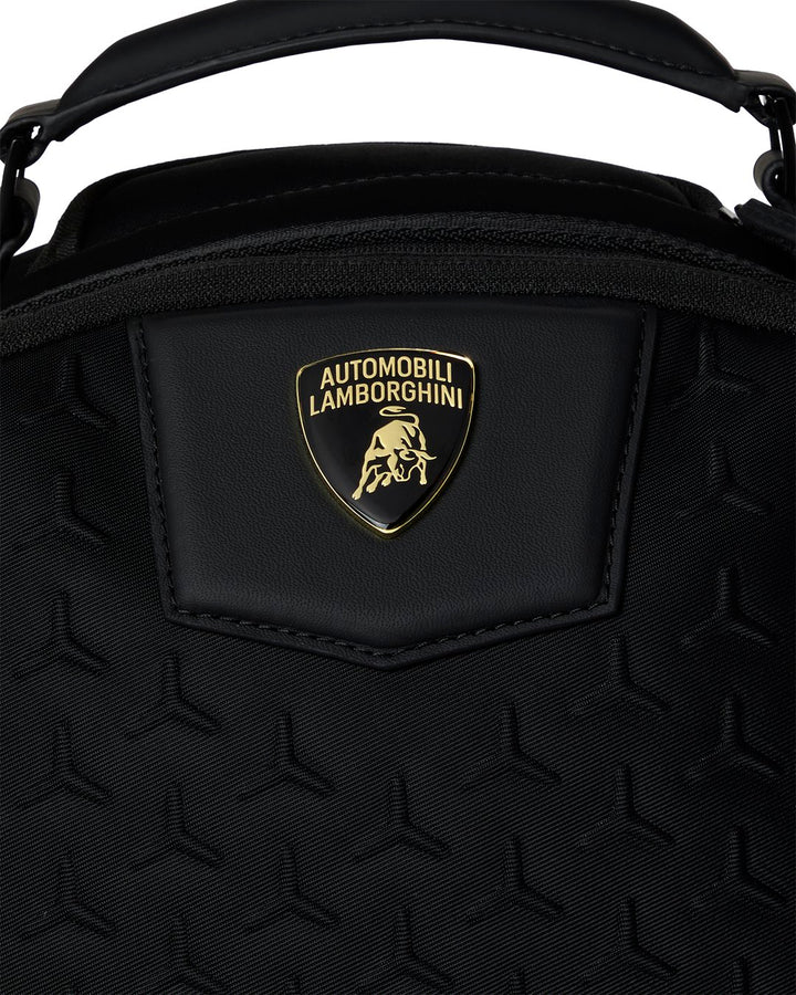 LAMBORGHINI POLYESTER-SATEEN STEALTH DLX BACKPACK