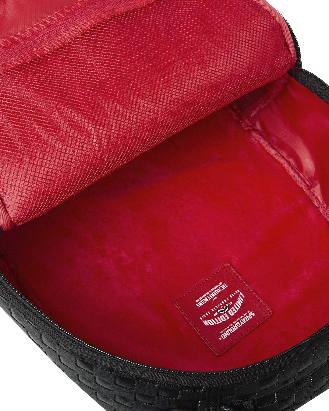 RAISED CHECK BACKPACK