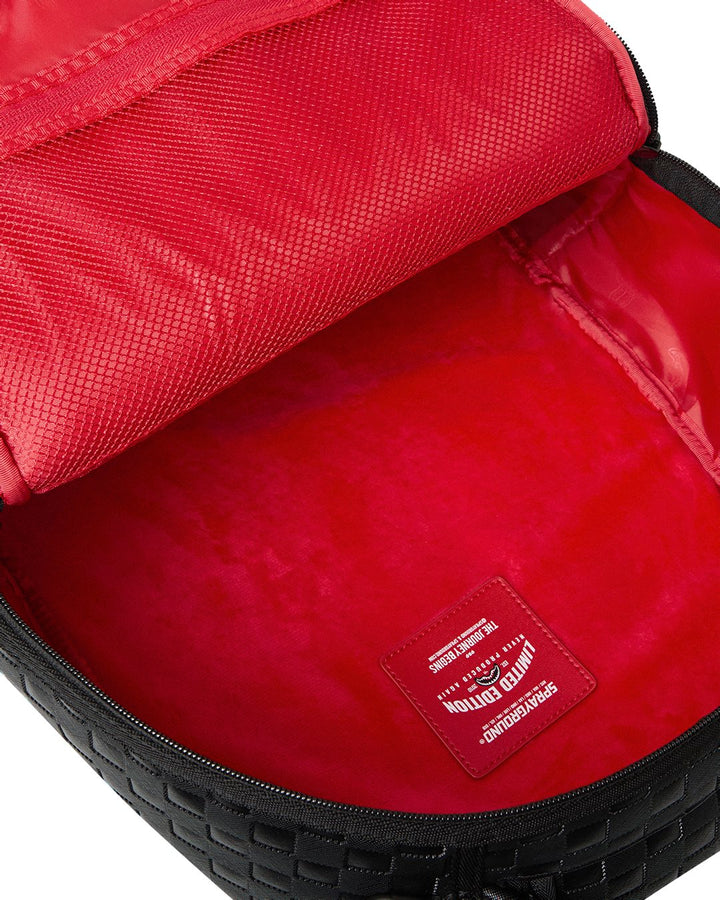 RAISED CHECK BACKPACK