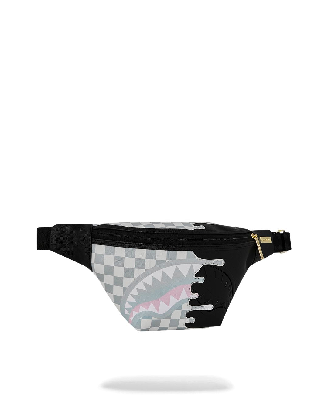 CREAM CHECK UNFINISHED SHARK SAVVY CROSSBODY